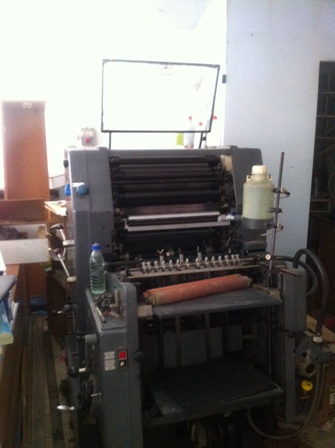 (1) ΕΚΤΥΠΩΤΙΚΗ ΜΗΧΑΝΗ HEIDELBERG GTO 46-NO 651851